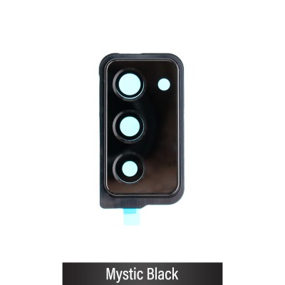 Rear Camera Lens with Bezel for Samsung Galaxy Z Fold2 5G F916B-Mystic Black