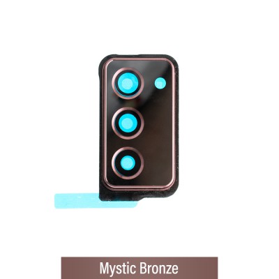 Rear Camera Lens with Bezel for Samsung Galaxy Z Fold2 5G F916B-Mystic Bronze