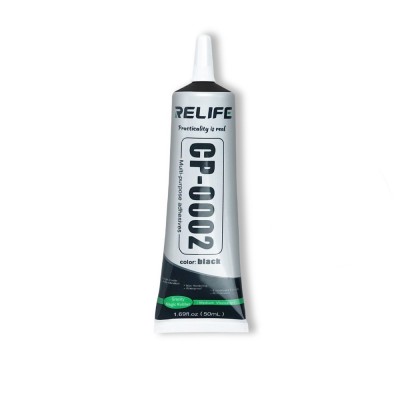 RELIFE CP-0002 Black Glue For Phone Frame / Display / Back Cover Repair 50ml
