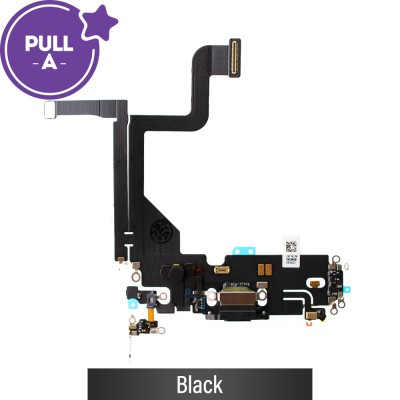 Charging Port for iPhone 13 Pro (PULL-A)-Black