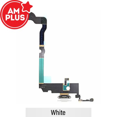 AMPLUS Charging Port for iPhone XS Max-White