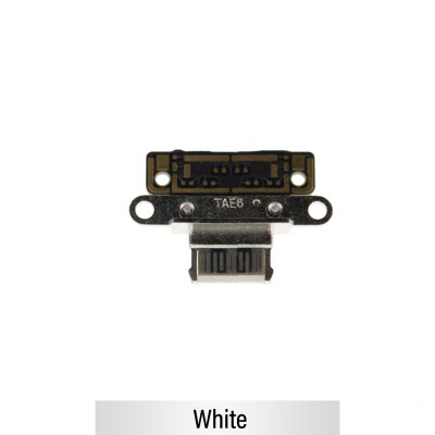 Charging Port Connector for iPad Pro 12.9 (2018) / (2020) / (2021) / (2022) / Pro 11 (2018) / (2020) / (2021) / (2022)-White