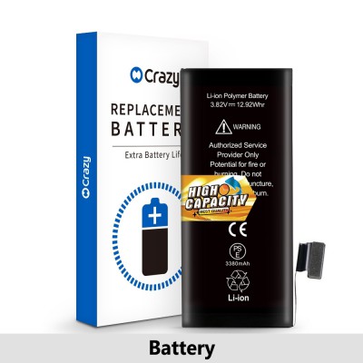 iPhone 7 Plus Replacement Battery with Adhesive Strips 3380mAh (High Capacity+SinoWealth Solution)