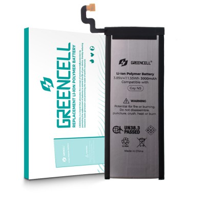 Greencell Samsung Galaxy Note 5 N920F Replacement Battery with Adhesive Strips 3000mAh