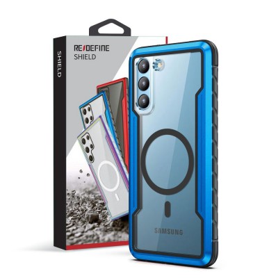 Re-Define Shield Shockproof Heavy Duty Armor Case Cover With Magnetic Ring for Samsung Galaxy S24 Plus