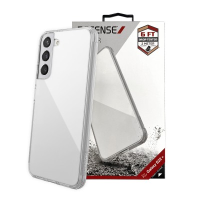 X-doria Original Defense Shield Case Cover for Samsung Galaxy S22 Plus-Clear