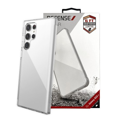 X-doria Original Defense Shield Case Cover for Samsung Galaxy S22 Ultra-Clear