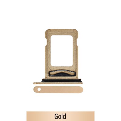 Dual SIM Card Tray for iPhone 14 Pro / 14 Pro Max-Gold (Not for AU)