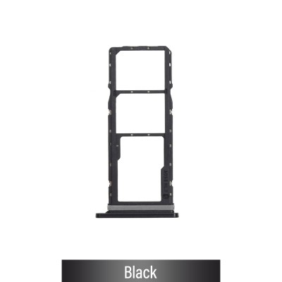 Dual SIM Card Tray for Samsung Galaxy A05s A057-Black