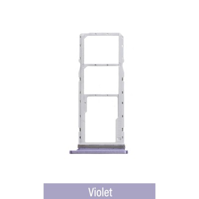 Dual SIM Card Tray for Samsung Galaxy A05s A057-Violet