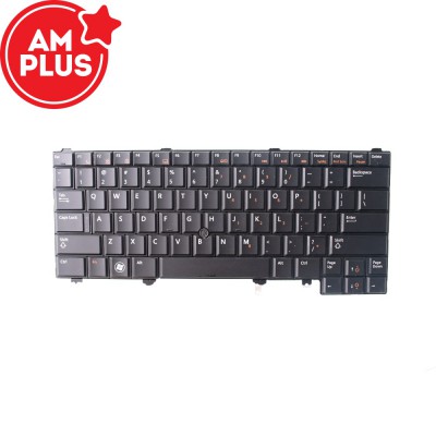 AMPLUS Laptop Keyboard for Dell Latitude E5420 / E5520 / E6320 / E6330 / E6420  (US Version)-Black