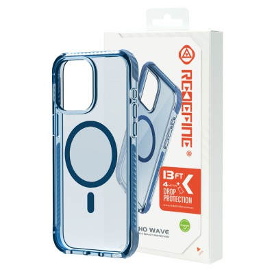 REDEFINE Echo Wave Ultimate Impact Protection Transparent Case Cover for iPhone 15 Pro Max