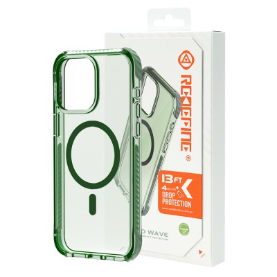 REDEFINE Echo Wave Ultimate Impact Protection Transparent Case Cover for iPhone 15 Pro