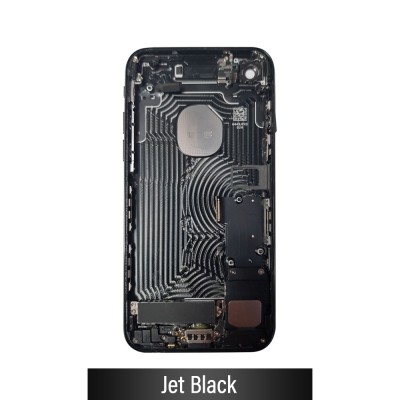 Rear Housing for iPhone 7 (with Small Parts)-Jet Black