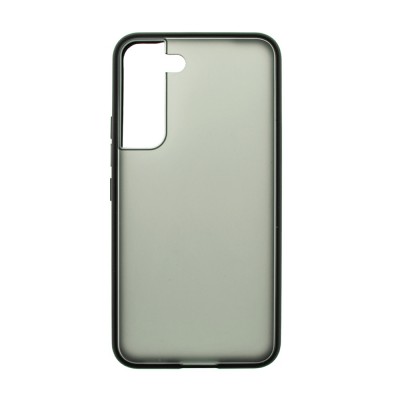 Transparent Frosted PC Colorful TPU Bumper Case for Samsung Galaxy S22 Plus