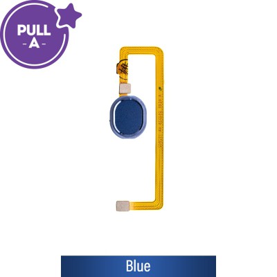 Fingerprint Reader with Flex Cable for Samsung Galaxy A10s A107F (PULL-A)-Blue