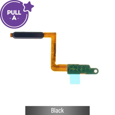 Power & Fingerprint Reader Flex Cable for Samsung Galaxy A7 (2018) A750F (PULL-A)-Black