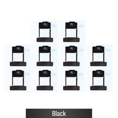 Flashlight Anti-dust Mesh for iPhone XR-Black (Pack of 10)