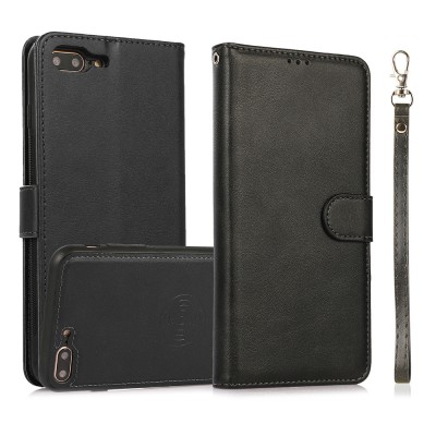 Magnetic Split PU Leather Flip Wallet Cover Case for iPhone 7 Plus / 8 Plus