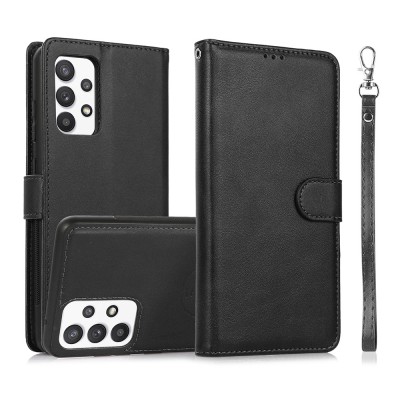 Magnetic Split PU Leather Flip Wallet Case for Samsung Galaxy A32 5G