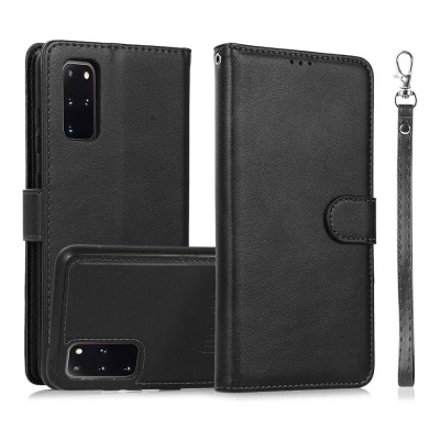 Magnetic Split PU Leather Flip Wallet Cover Case for Samsung Galaxy S20 Ultra