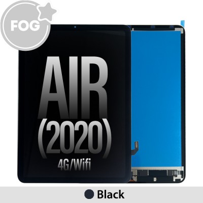 FOG (FOG means Original glass) LCD Screen Replacement for iPad Air (2020) 4G / Wi-Fi -Black