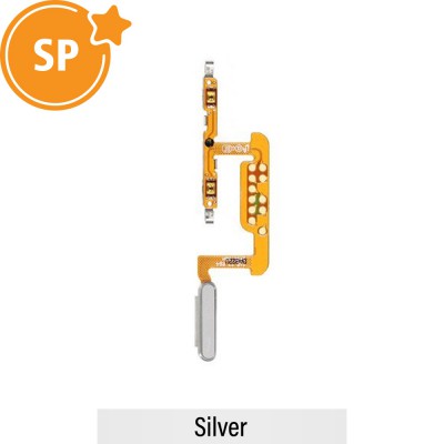 Fingerprint Sensor Flex Cable for Samsung Galaxy Tab S7 T870 / T875 GH96-13643B (Service Pack)-Silver