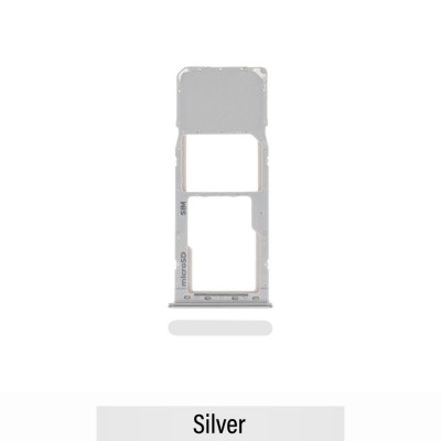 SIM Card Tray for Samsung Galaxy A20 A205F / A30 A305F / A50 A505F-Silver
