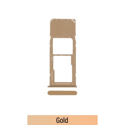 SIM Card Tray for Samsung Galaxy A20 A205F / A30 A305F / A50 A505F-Gold