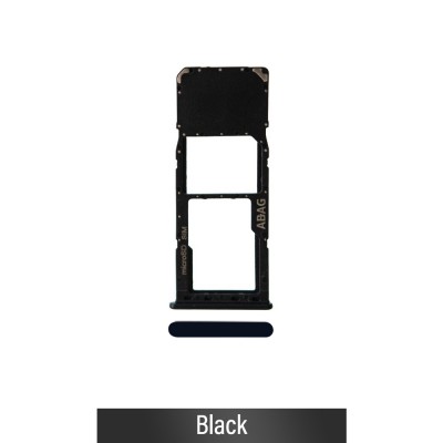Single SIM Card Tray for Samsung Galaxy A21s A217F-Black