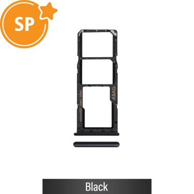 SIM Card Tray for Samsung Galaxy A21s A217F GH98-45392A (Service Pack)-Black
