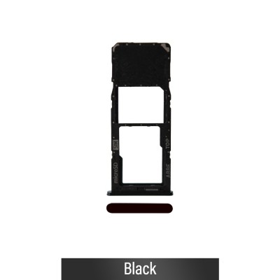 Single SIM Card Tray for Samsung Galaxy A22 4G A225F-Black