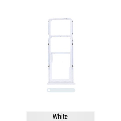 Dual SIM Card Tray for Samsung Galaxy A22 5G A226B-White (Not for AU)