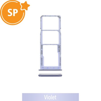 SIM Card Tray for Samsung Galaxy A32 A325F GH98-46409D (Service Pack)-Violet