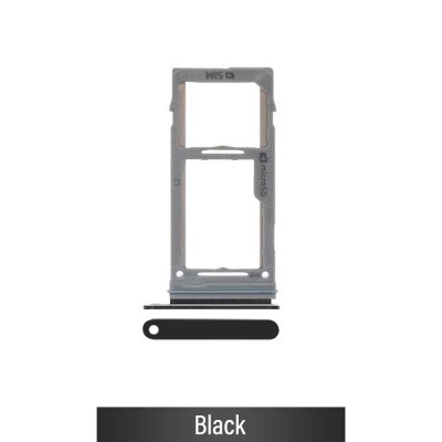 Single SIM Card Tray for Samsung Galaxy Note 9 N960F-Black (Not for AU)