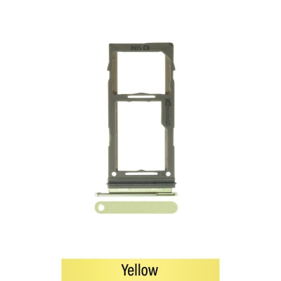 SIM Card Tray for Samsung Galaxy S10 G973F / S10 Plus G975F / S10E G970F-Yellow