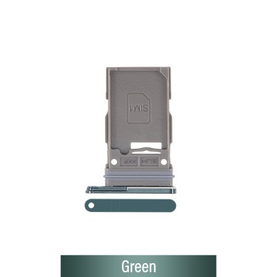 Single SIM Card Tray for Samsung Galaxy S22 Ultra 5G S908B-Green
