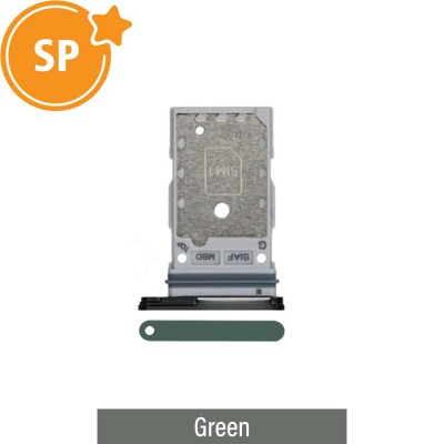 SIM Card Tray for Samsung Galaxy S23 5G (S911B) / S23 Plus 5G (S916B) GH98-47996C (Service Pack)-Green