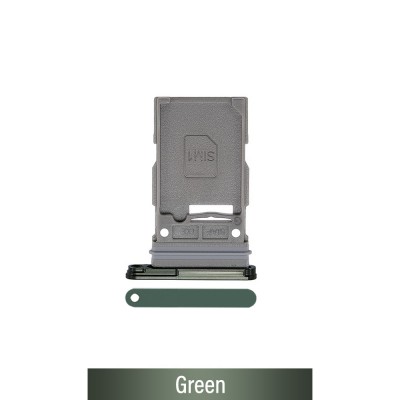 Single SIM Card Tray for Samsung Galaxy S23 S911B / S23 Plus S916B-Green