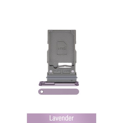 Single SIM Card Tray for Samsung Galaxy S23 S911B / S23 Plus S916B-Lavender