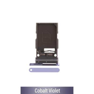 Single SIM Card Tray for Samsung Galaxy S24 S921B / S24 Plus S926B-Cobalt Violet