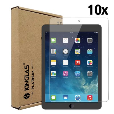 Kinglas 10 Packs Tempered Glass Screen Protector For iPad Mini 1 / 2 / 3 (Include Wholesale Package)