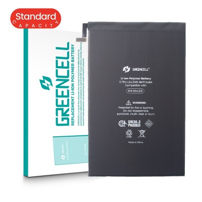 Greencell (Standard Capacity 6471mAh) iPad Mini 2(2013) / Mini 3(2014) Replacement Battery with Adhesive Strips