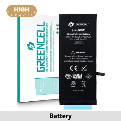 Greencell (High Capacity 3700mAh) iPhone 6s Plus Replacement Battery with Adhesive Strips