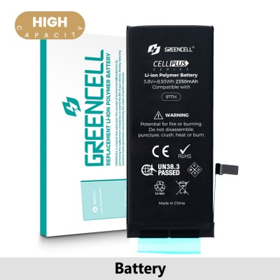 Greencell (High Capacity 2350mAh) iPhone 7 Replacement Battery with Adhesive Strips