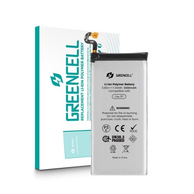 Greencell Samsung Galaxy S7 G930 Replacement Battery with Adhesive Strips 3000mAh