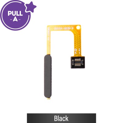 Fingerprint Reader with Flex Cable for Motorola One 5G / Moto G 5G Plus (PULL-A)-Black