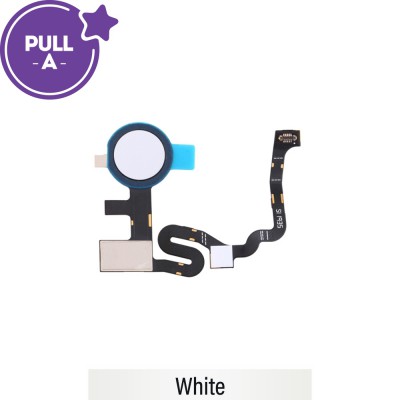 Fingerprint Reader with Flex Cable for Google Pixel 4a / 4a 5G (PULL-A)-White