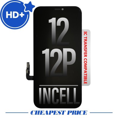 HD+Display Incell LCD Assembly for iPhone 12 / 12 Pro Screen Replacement (Compatible for IC chip transfer)