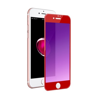 5D Tempered Glass Screen Protector Anti-Blue Light for iPhone 6 6S with Retail Package